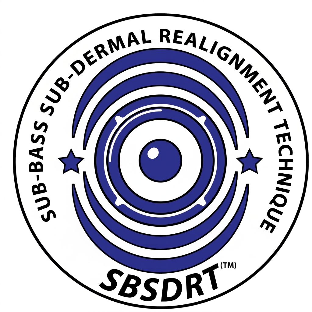 SBSDRT badge: Sub-Bass Sub-Dermal Realignment Technique